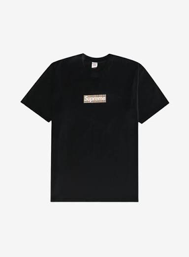 Supr3me Burberry t shirt