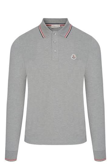 M0ncler long sleeve polo