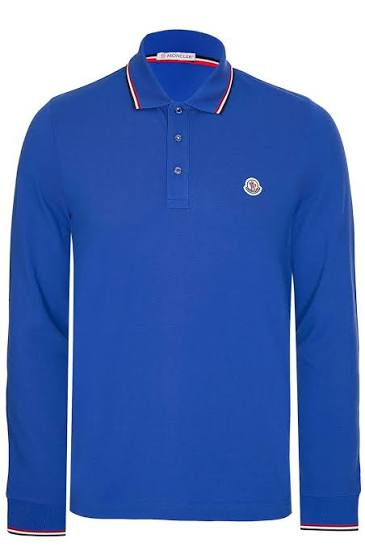 M0ncler long sleeve polo