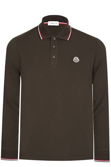M0ncler long sleeve polo