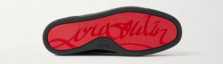 L0uboutin shoe no spikes